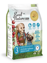 Puppy Dry Dog Food 2kg | Sensitivity & Immune Care Formula | Salmon | Real Nature