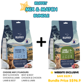 Ruffey Mix & Match Bundle | Any 2 × 450g Air-Dried Original Dog Food