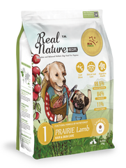Puppy Dry Dog Food 2kg | Hair & Skin Care Formula | Lamb| Real Nature