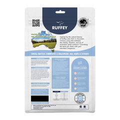 Ruffey Australian Air-Dried Dog Food | Chicken & Salmon | Complete Meal, Topper & Treat | 450g/ 1kg
