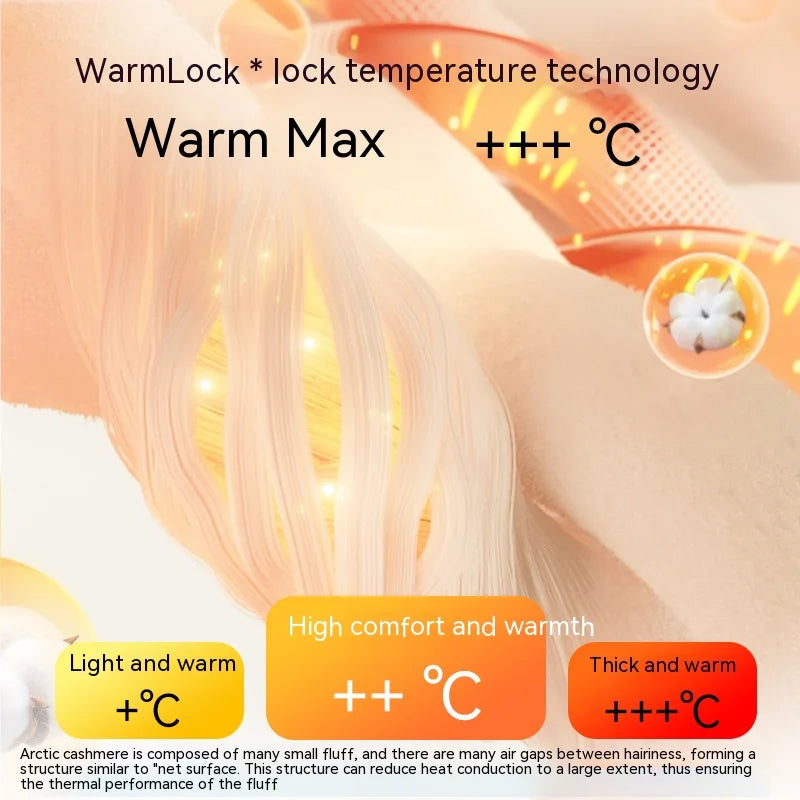 Illustration of WarmLock temperature technology for dog bed with heating effect